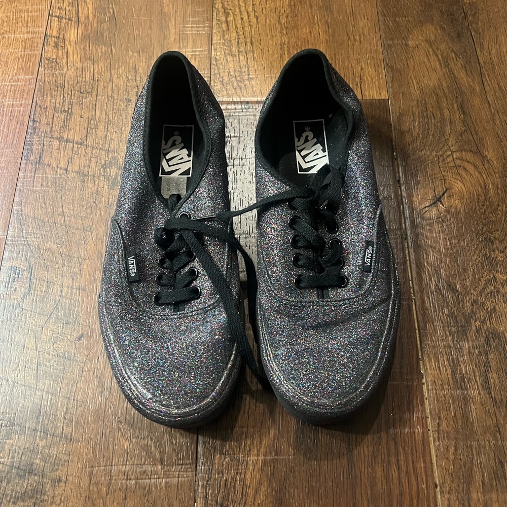 Vans Authentic Black Glitter